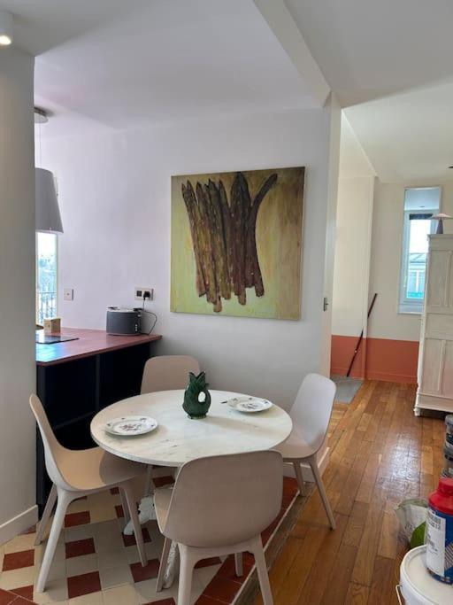 Un Fabuleux Decor Pour Un Chaleureux Appartement Paris Ngoại thất bức ảnh
